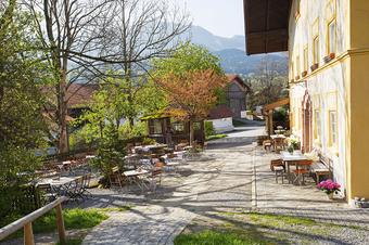 Gasthof Alpenrose - Terrasse
