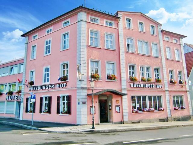 Hotel Würzburger Hof - Pohled zvenčí